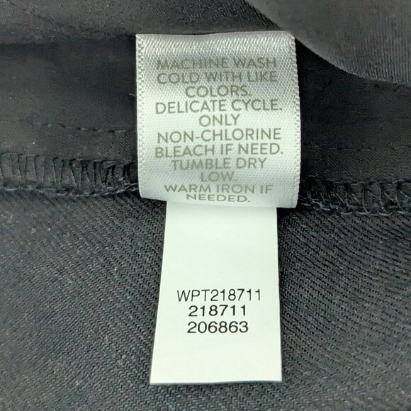 J Jill Pants Women's Size 12 back Linen Stretch Cropped Trousers #218711 Classic - Picture 9 of 12